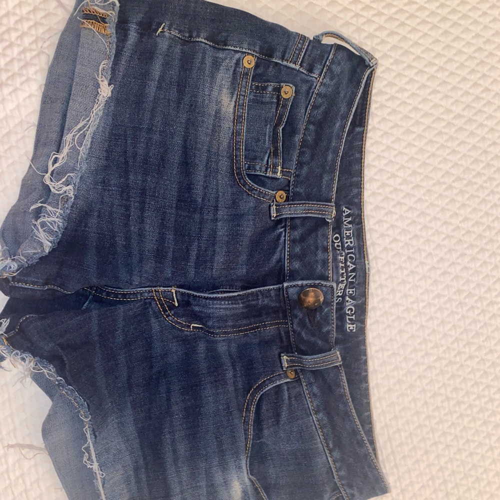 American Eagle Jean Shortie Shorts